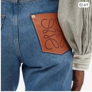 Loewe Blue Straight Leg Denim